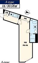 アグレシオ武蔵小山 401 ｜ 東京都品川区荏原５丁目11-17(仮)（賃貸マンション1K・4階・30.58㎡） その2