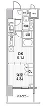 シーズンフラッツ大森エアリー 803 ｜ 東京都品川区南大井６丁目21-20（賃貸マンション1DK・8階・25.59㎡） その2