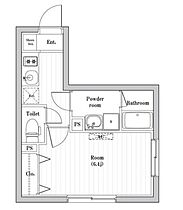 コンポジット渋谷本町 207 ｜ 東京都渋谷区本町５丁目8-11（賃貸マンション1K・2階・23.69㎡） その2