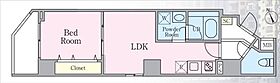 カナール芝浦 201 ｜ 東京都港区芝浦２丁目15-19（賃貸マンション1LDK・2階・38.71㎡） その2