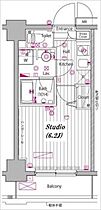 白金高輪マンション 5F ｜ 東京都港区高輪１丁目23-33（賃貸マンション1K・5階・20.43㎡） その2