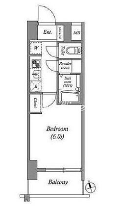 エスタート品川南大井_間取り_0