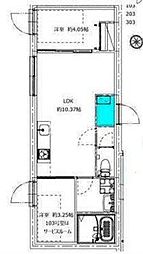 モンテパラッツォ大森山王 1SLDKの間取図画像