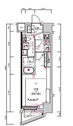 スプレスター大森山王 1Kの間取図画像