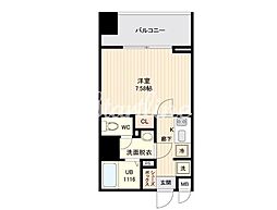 オープンブルーム品川南大井 1Kの間取図画像