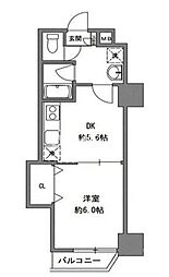 正栄プラザ 1DKの間取図画像