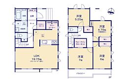 松戸市稔台3丁目　新築一戸建て　22番　Ｂ号棟