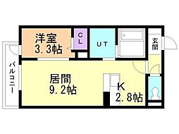 JR千歳線 千歳駅 徒歩23分