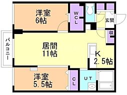 メゾン・ド・ソレイユA棟 3階