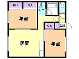 メゾンドクレール 2階