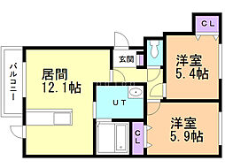 旭ヶ丘ヒルズ 3階