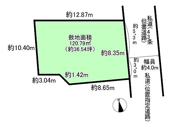 東側から撮影（...