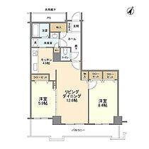 トルナーレ日本橋浜町  ｜ 東京都中央区日本橋浜町3丁目3-1（賃貸マンション2LDK・37階・77.22㎡） その2