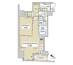 セレサ日本橋堀留町  ｜ 東京都中央区日本橋堀留町1丁目8-13（賃貸マンション1LDK・6階・41.78㎡） その2