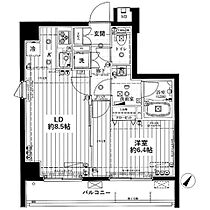 ガリシア日本橋水天宮  ｜ 東京都中央区日本橋蛎殻町1丁目21-11（賃貸マンション1LDK・5階・41.20㎡） その2