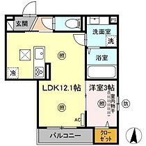 PREMILIFE寿町 102 ｜ 大分県大分市寿町5番26号（賃貸アパート1LDK・1階・37.41㎡） その2