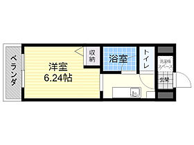 エストゥディオ3 305 ｜ 大分県大分市新春日町１丁目（賃貸アパート1R・3階・19.57㎡） その2