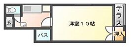 コーポキャロット 202 ｜ 岡山県岡山市中区西川原（賃貸アパート1K・2階・28.00㎡） その2