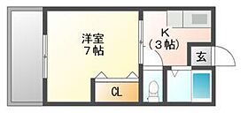 岡山県岡山市中区浜（賃貸アパート1K・2階・23.00㎡） その2