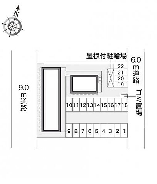 レオパレス伊料 108｜岡山県岡山市東区瀬戸町沖(賃貸アパート1K・1階・21.81㎡)の写真 その3