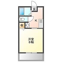 岡山県岡山市中区浜（賃貸マンション1K・2階・22.78㎡） その2