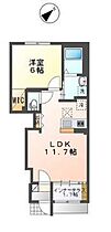 カーサグランツII  ｜ 岡山県岡山市東区松新町（賃貸アパート1LDK・1階・43.21㎡） その2