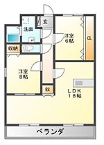 はなはうす門田本町 803 ｜ 岡山県岡山市中区門田本町2丁目（賃貸マンション2LDK・8階・65.50㎡） その2