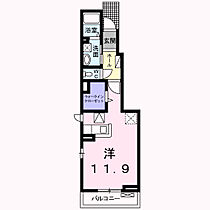 岡山県岡山市中区湊829番地6（賃貸アパート1R・1階・32.94㎡） その2