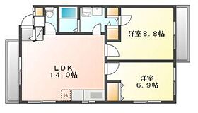 ルグラン関　Ａ 103 ｜ 岡山県岡山市中区関（賃貸アパート2LDK・1階・52.80㎡） その2