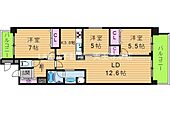 大阪市天王寺区勝山1丁目 9階建 築4年のイメージ