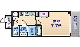 レジュールアッシュ天王寺  ｜ 大阪府大阪市阿倍野区天王寺町南2丁目（賃貸マンション1K・4階・25.01㎡） その2