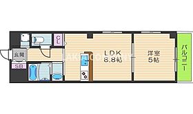 ワールド北田辺 601 ｜ 大阪府大阪市東住吉区北田辺3丁目15-13（賃貸マンション1LDK・6階・35.00㎡） その2