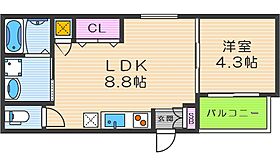 ＹＳ　maison　IVOLY  ｜ 大阪府大阪市生野区生野東2丁目14-22（賃貸アパート1LDK・1階・30.09㎡） その2