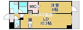 大阪府大阪市生野区勝山北1丁目7付近（賃貸マンション1LDK・2階・48.43㎡） その2