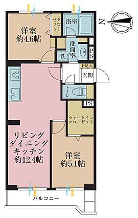 2ＬＤＫ、専有...