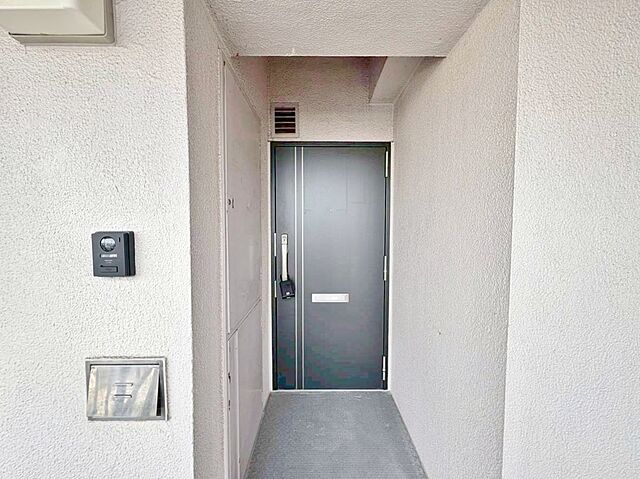 玄関 竹の塚ビューハイツＢ棟 4階/-