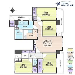 間取図画像 4LDK