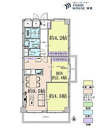 間取図画像 2SLDK