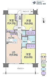 間取図画像 3LDK