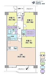 間取図画像 3LDK
