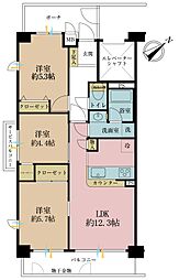 間取図画像 3LDK