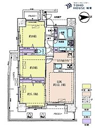 間取図画像 3LDK
