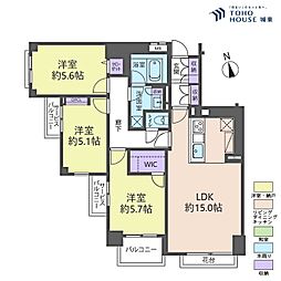 間取図画像 3LDK