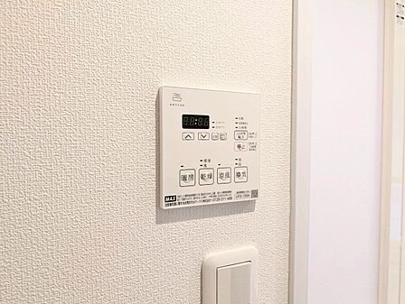 浴室乾燥機がついていますので、入浴後の湿気対策も安心です。
