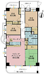 イトーピア小金公園 4LDKの間取図画像