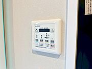 浴室乾燥機がついていますので、入浴後の湿気対策も安心です。
