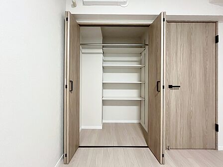暮らし心地を大きく左右する収納を、適材適所に配置し使い勝手を考慮しました。