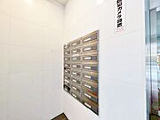郵便物を受け取るための郵便受けも、きちんと管理されています。