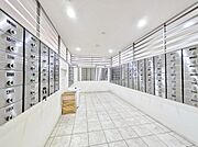 郵便物を受け取るための郵便受けも、きちんと管理されています。