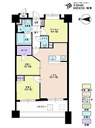グランシティ葛西2 2SLDKの間取図画像